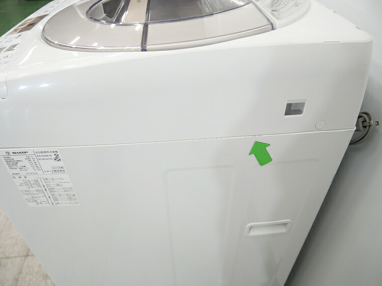 楽天市場】シャープ製/2016年式/9kg/全自動洗濯機/ES-GV9A-N : 激安