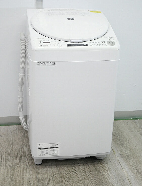楽天市場】sharp 8．0kg（カラーホワイト）（洗濯乾燥機｜生活家電