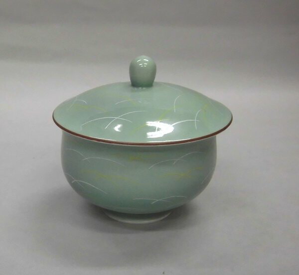 楽天市場】六代 佐藤走波 染錦草花文 湯呑5客揃 : 食器のみつはた