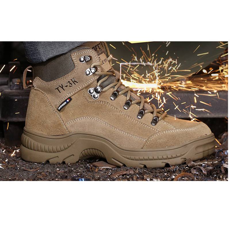 楽天市場】あんぜん靴 作業靴 レザー 本革 サイドゴア メンズ 安全靴