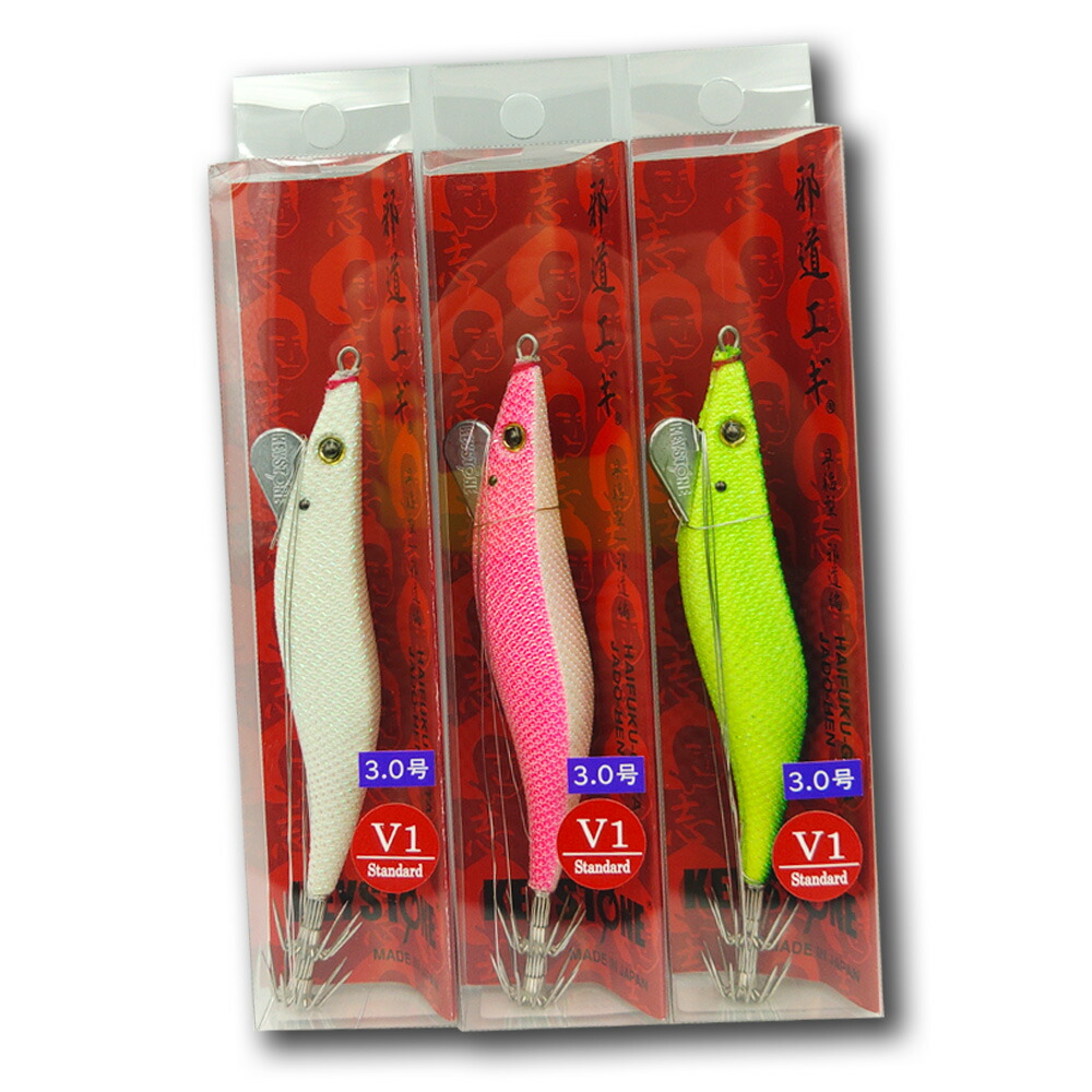 楽天市場】【お試しセット】エサ巻きエギ キーストン（keystone)早福型