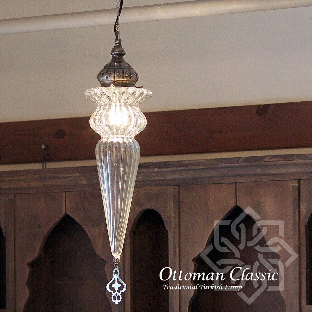 楽天市場】トルコランプ オットマンクラシック ガラスシェードランプ