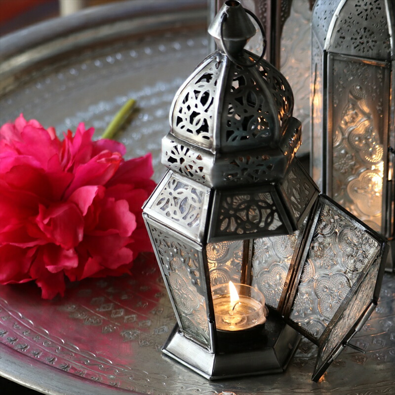 楽天市場】【15%OFFクーポン対象】モロッコランタン・キャンドル