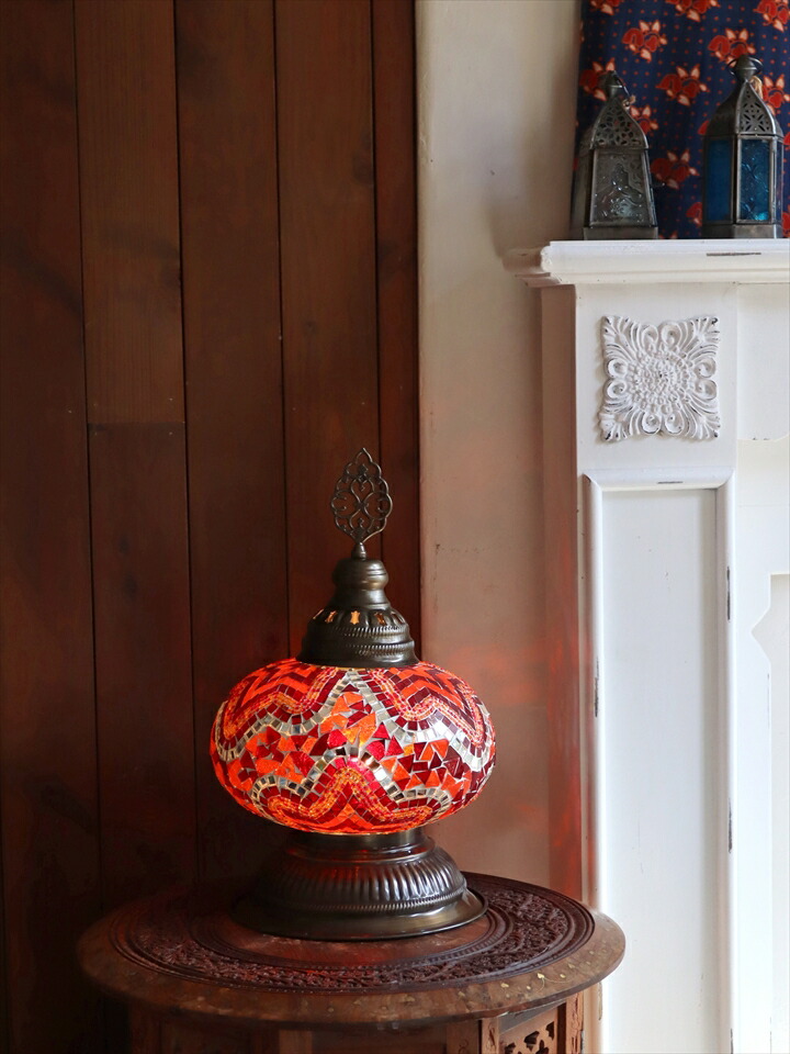 楽天市場】【10%OFFクーポン対象】トルコランプ モザイクテーブル