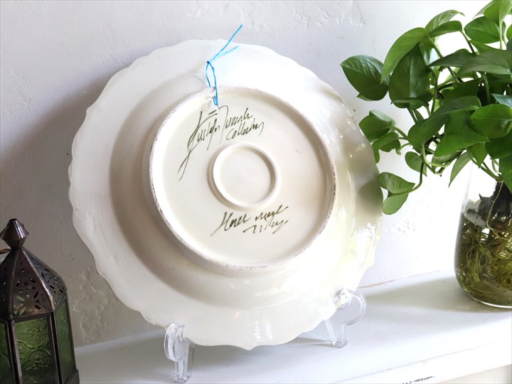 楽天市場】【15%OFFクーポン対象】トルコ 手書き絵皿 直径30.5cm 飾り