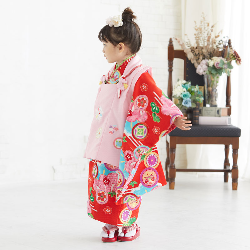 楽天市場】【レンタル】[七五三 着物 3歳 女の子] 三歳 「K078 式部