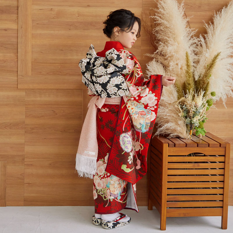 楽天市場】【レンタル】753 七五三 着物 7歳 フルセット 女の子