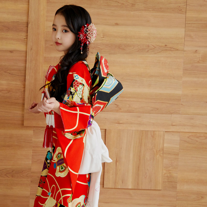 楽天市場】【レンタル】753 七五三 着物 7歳 フルセット 女の子