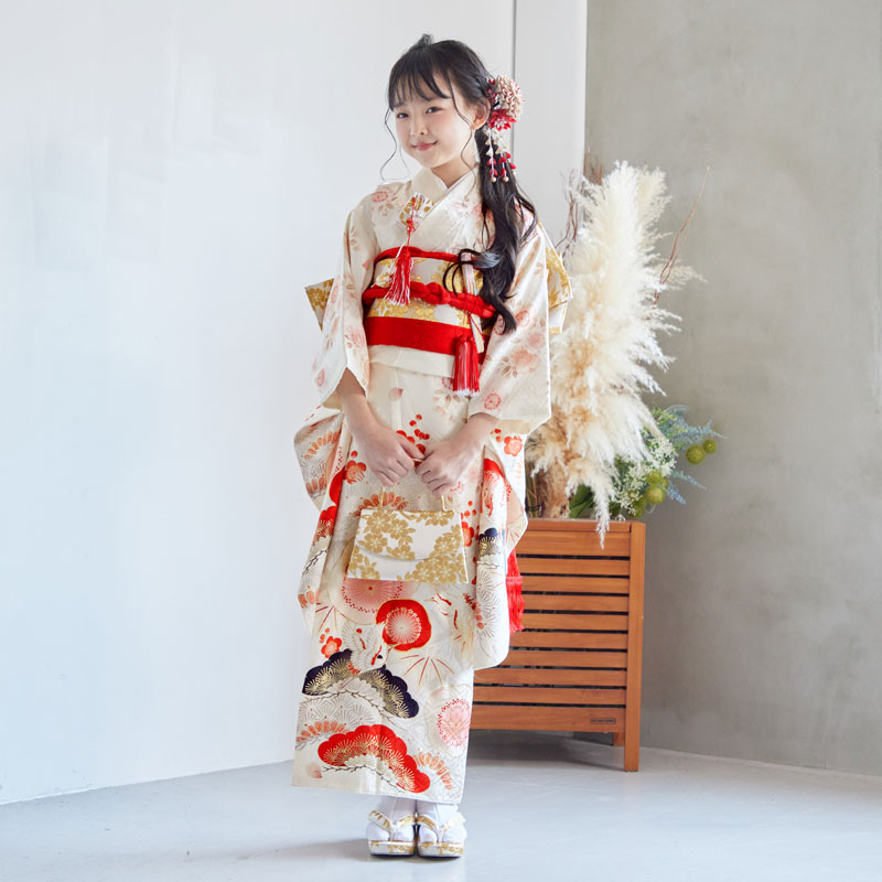楽天市場】【レンタル】753 七五三 着物 7歳 フルセット 女の子