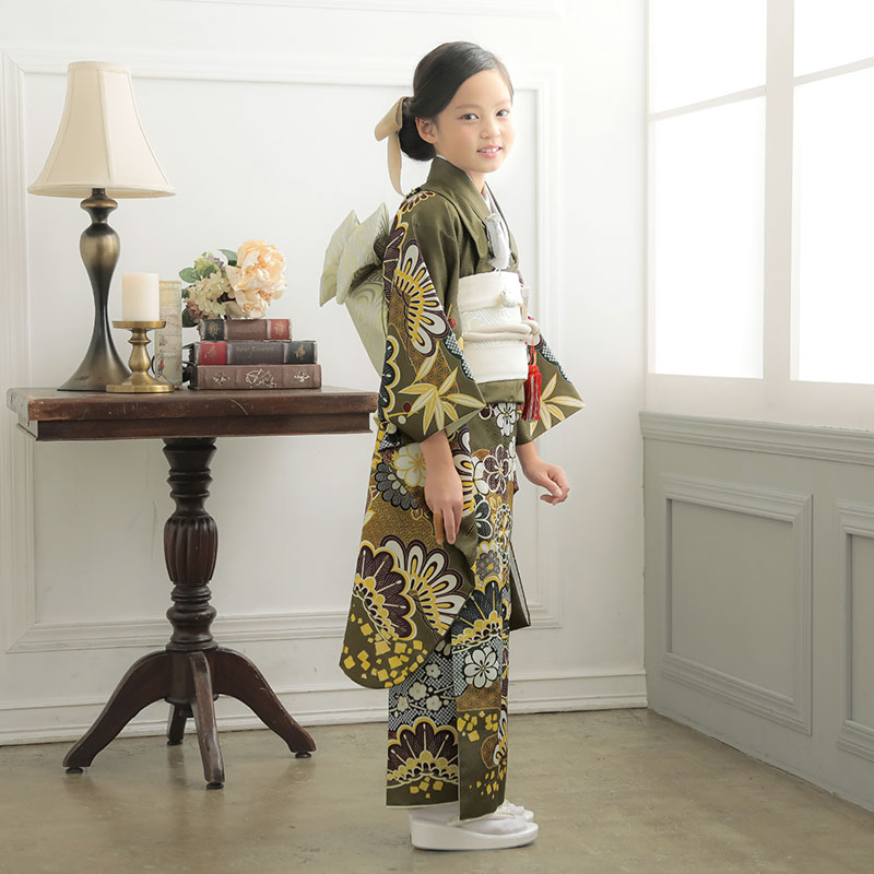 楽天市場】【レンタル】753 七五三 着物 7歳 フルセット 女の子