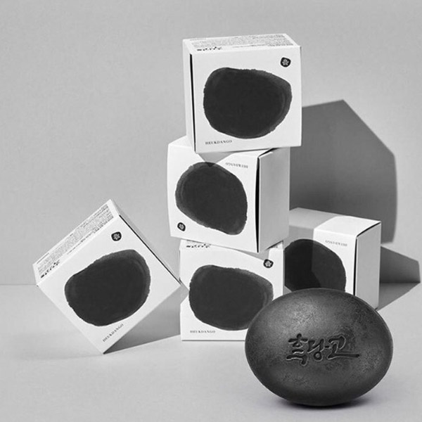 楽天市場】コスメシェフ HEUKDANGO 石鹸 黒石鹸 高級石鹸 洗顔