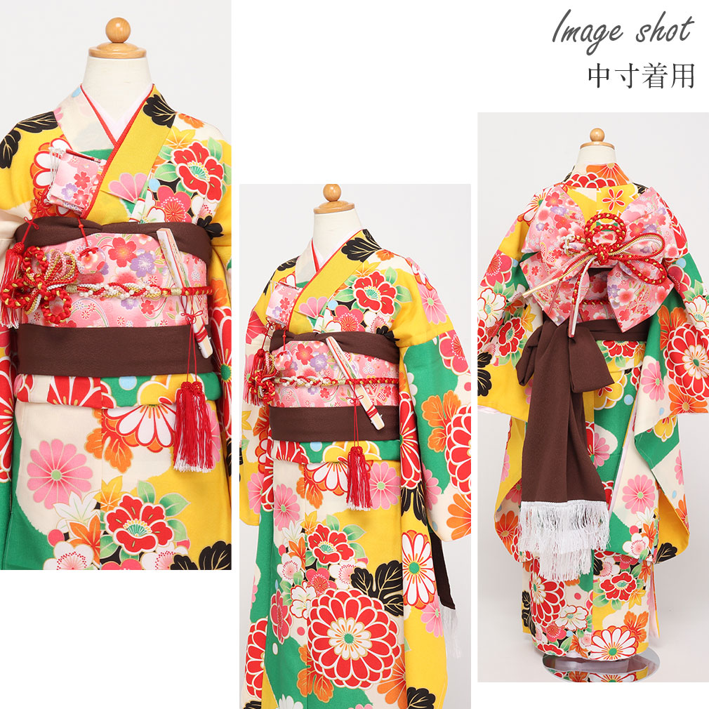 楽天市場】七五三 7歳 七歳 帯 作り帯 結び帯 日本製 販売 中寸 大寸