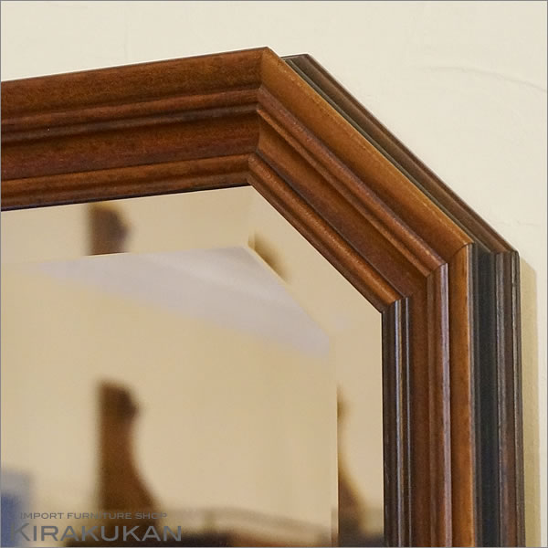 GMHO129○西洋 アンティーク イタリア ウォールミラー 姿見 全身鏡 壁