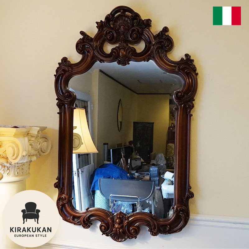 楽天市場】【スーパーセール価格】 鏡 壁掛け アンティーク ウォール