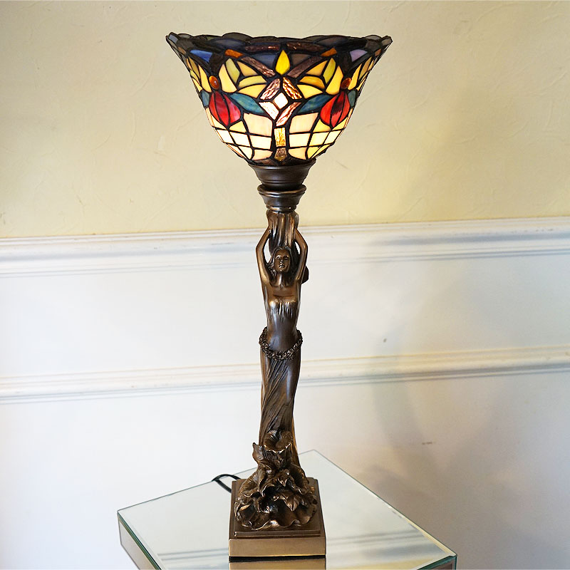 楽天市場】【スーパーセール期間限定価格】 ステンドグラスランプ