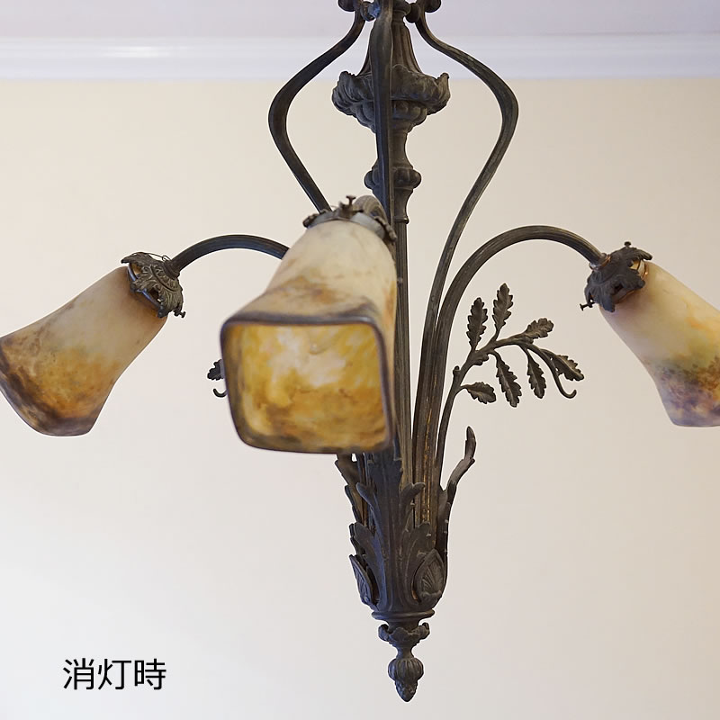 楽天市場】ヴィンテージ フランス製 ミューラー兄弟 ペンダントライト