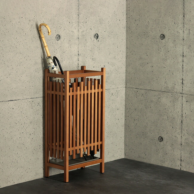 楽天市場】【特典あり】大湊文吉商店 秋田杉 格子傘立 OM-181[傘立て