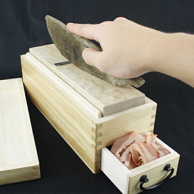 楽天市場】四面替刃式 鰹節削り器 黒潮 L[日本製 かつお節削り器 業務