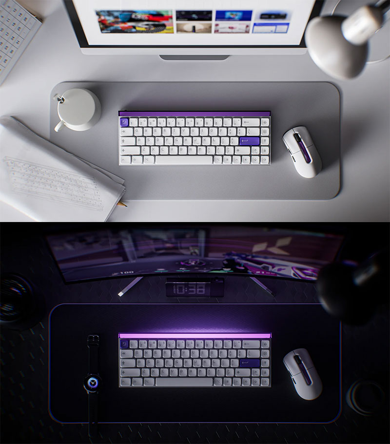 楽天市場】MelGeek MADE68 AIR 65% 英語配列 有線 8000Hz ラピッド