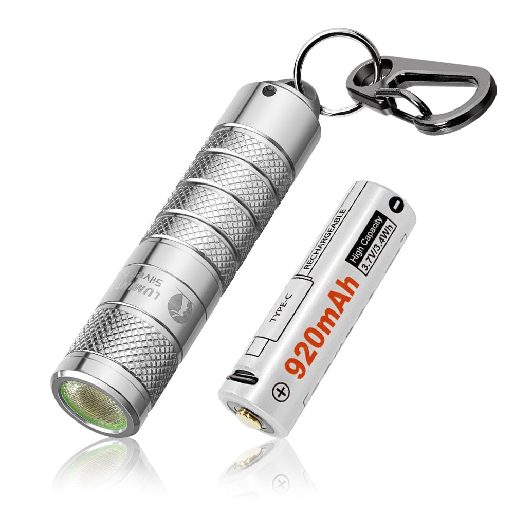 楽天市場】LUMINTO小型led懐中電灯、760ルーメン IPX8防水（銀狐