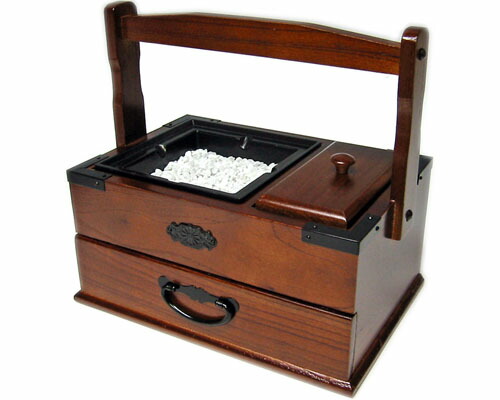 楽天市場】【完売】きせる用の風情のある灰皿 煙草盆/たばこぼん 粋 大