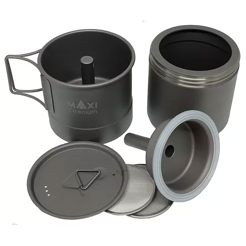 楽天市場】マキシ マキシチタンコーヒーメーカー 200ml MX-ECM200 Maxi