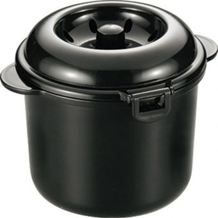 楽天市場】電子レンジ専用炊飯器 2合炊き 日本製 備長炭入 炊飯器 お米