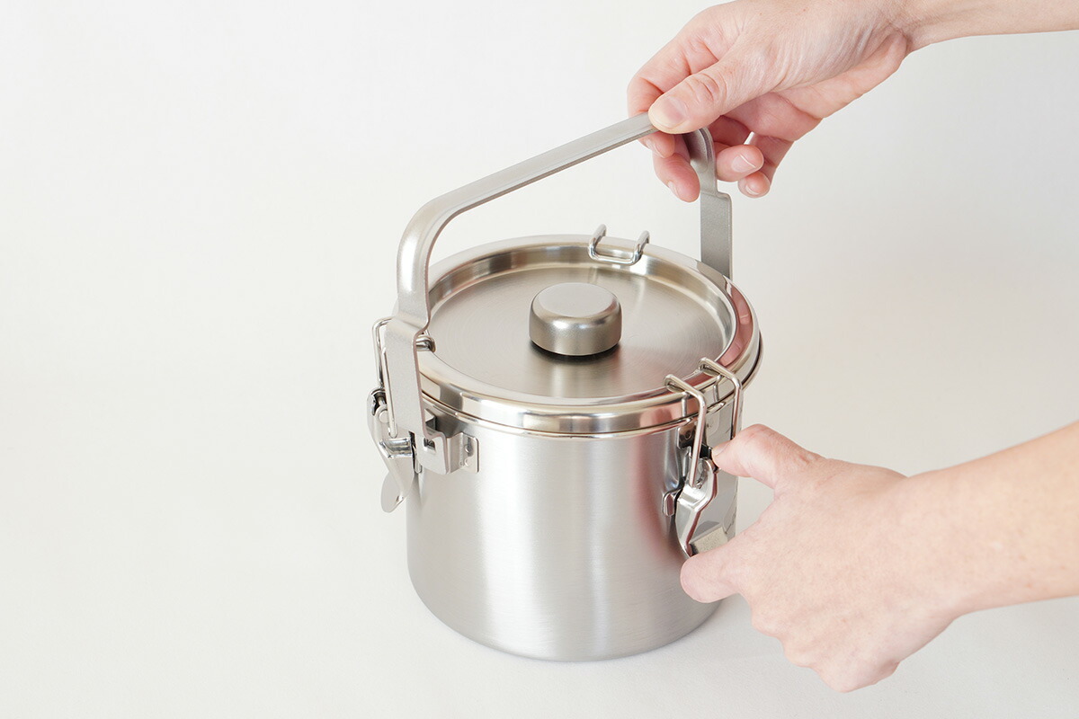 楽天市場】仔犬印 丸給食缶ミニ 保存容器 給食缶ミニ 日本製 燕三条製