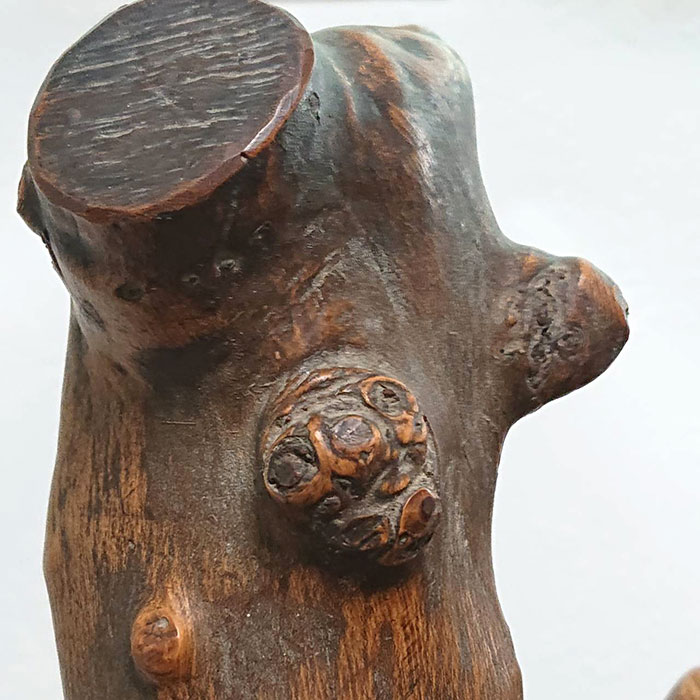 楽天市場】0287 木のオブジェ 木の飾り物置物 古道具 木 古民具 レトロ