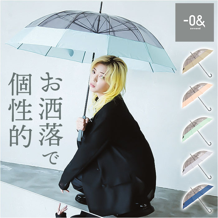 楽天市場】長傘 12本骨 クリア 60cm 定番 ビニール傘 アンブレラ 雨傘