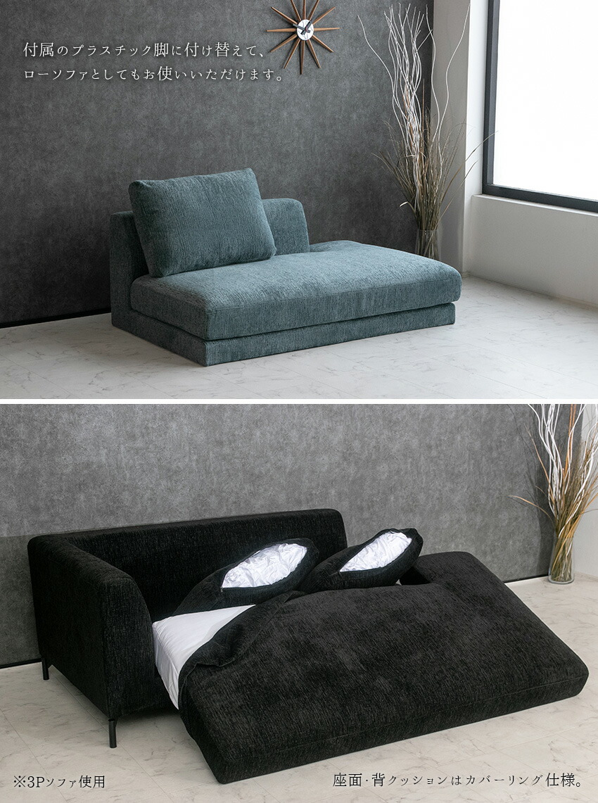 楽天市場】【送料無料】 ソファー ファブリック 2人掛け 布 ブラック