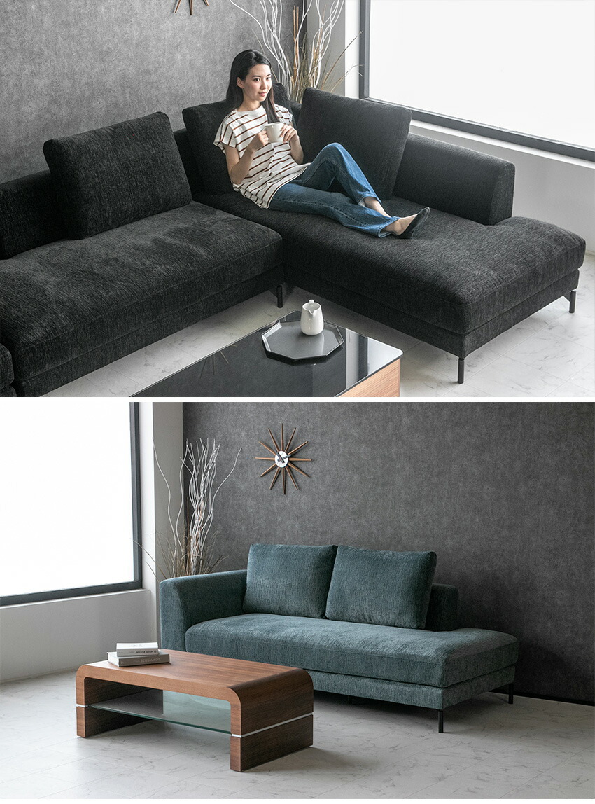 楽天市場】【送料無料】 ソファー ファブリック 3人掛け 布 カウチ