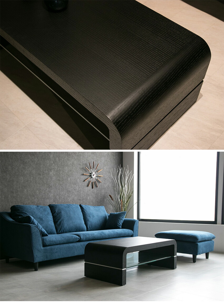 楽天市場】【送料無料】 センターテーブル 高級感 モダン ブラック