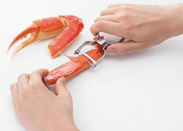 楽天市場】カニピーラー カニ食セット(フォーク付) (CPL-602) 蟹 カニ