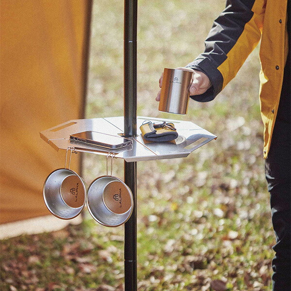 楽天市場】テーブル LALPHA ワンポールサイドテーブル (OP-100)取付