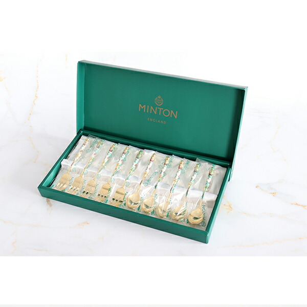 楽天市場】ミントン ハドンホール ティースプーン ケーキフォーク 10PC