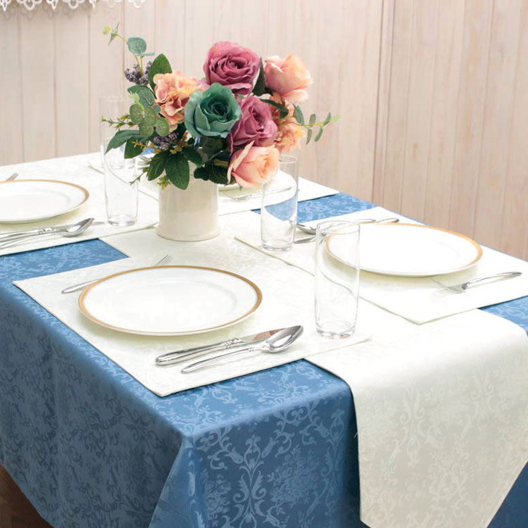 楽天市場】ジャカード織 撥水加工テーブルランナー 約30x230cm 【15枚