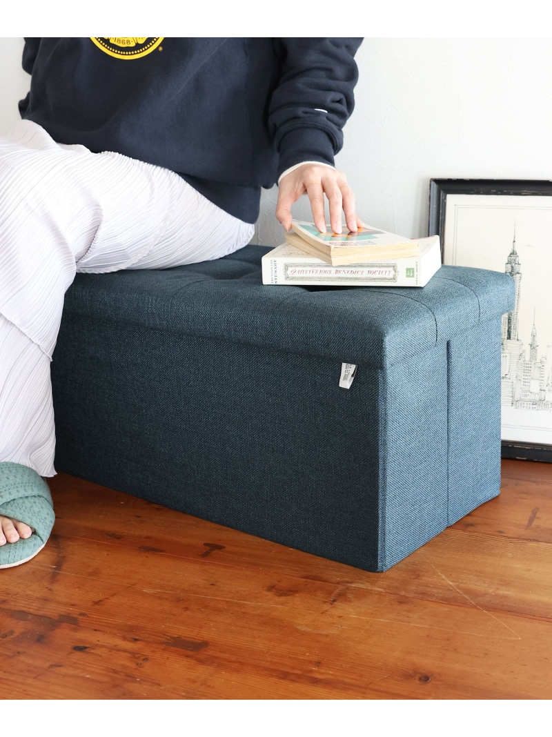 楽天市場】【収納力抜群・椅子にもなる】ストレージスツール[カラー