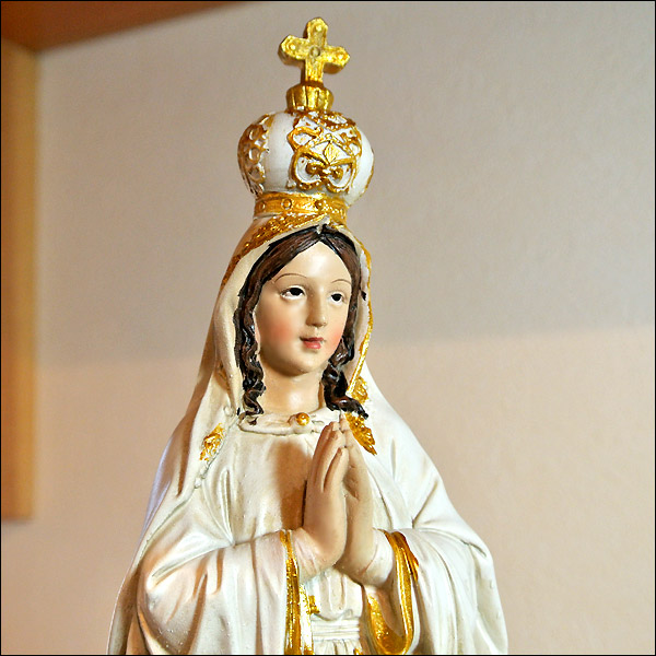 楽天市場】ファティマ マリア像 マリア様 聖母マリア像 置物 置き物