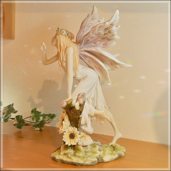 楽天市場】【送料無料】花の妖精シリーズ 情熱 像 妖精 フェアリー