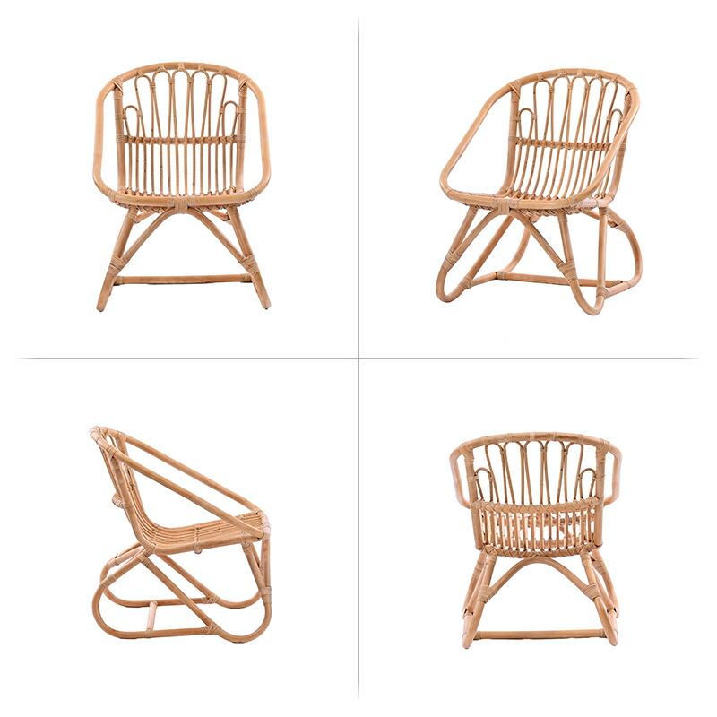 楽天市場】ラタンチェア 皮付き ラタン アジアン チェア パーソナル