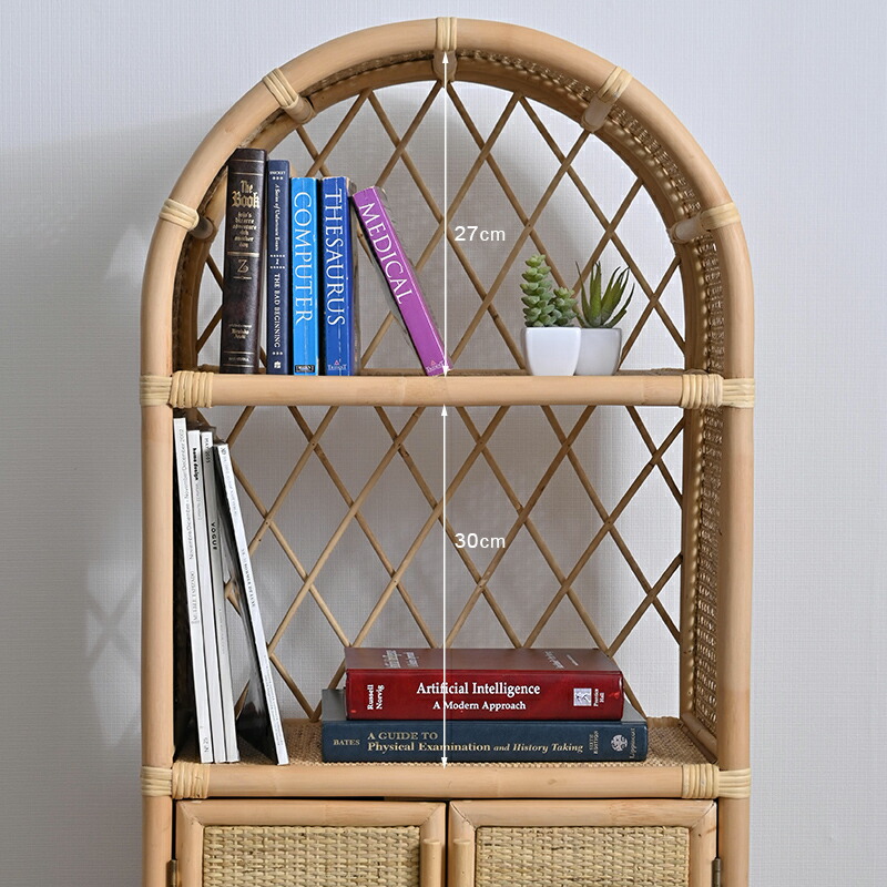 楽天市場】アジアン家具 ラタン チェスト オープンラック ラタンラック