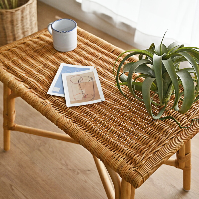 楽天市場】アジアン家具 ラタン テーブル バリ家具 籐家具 サイド