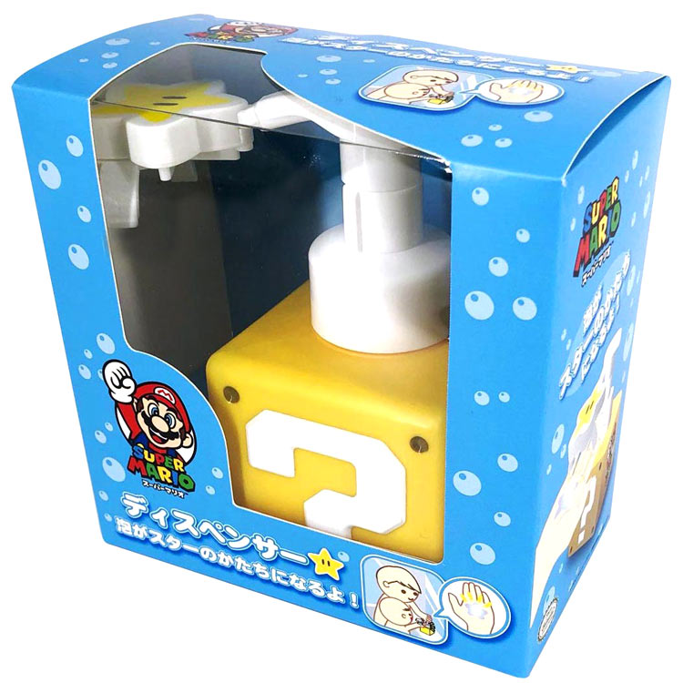 楽天市場】スーパーマリオ グッズ ディスペンサー 泡タイプ バスグッズ