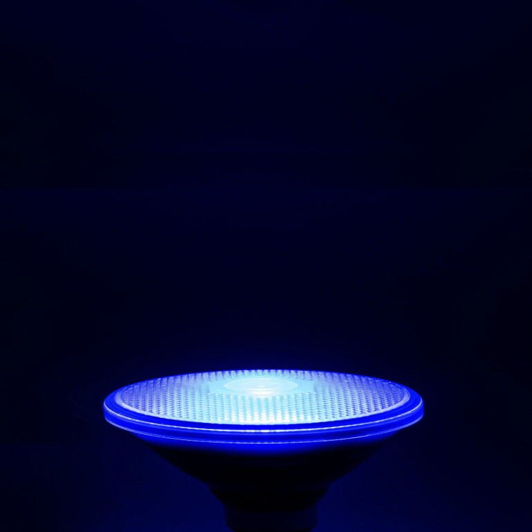 楽天市場】青色 ブルーカラー LEDビームランプ スポットライト E26口金