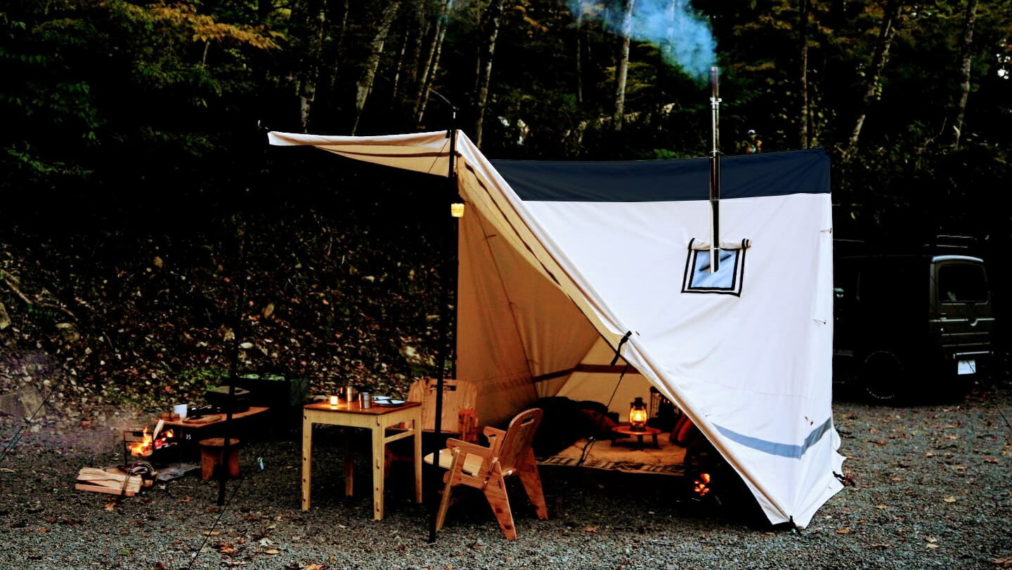 楽天市場】YOKA CABIN本体 アイボリー ダークカーキ ベイカーテント