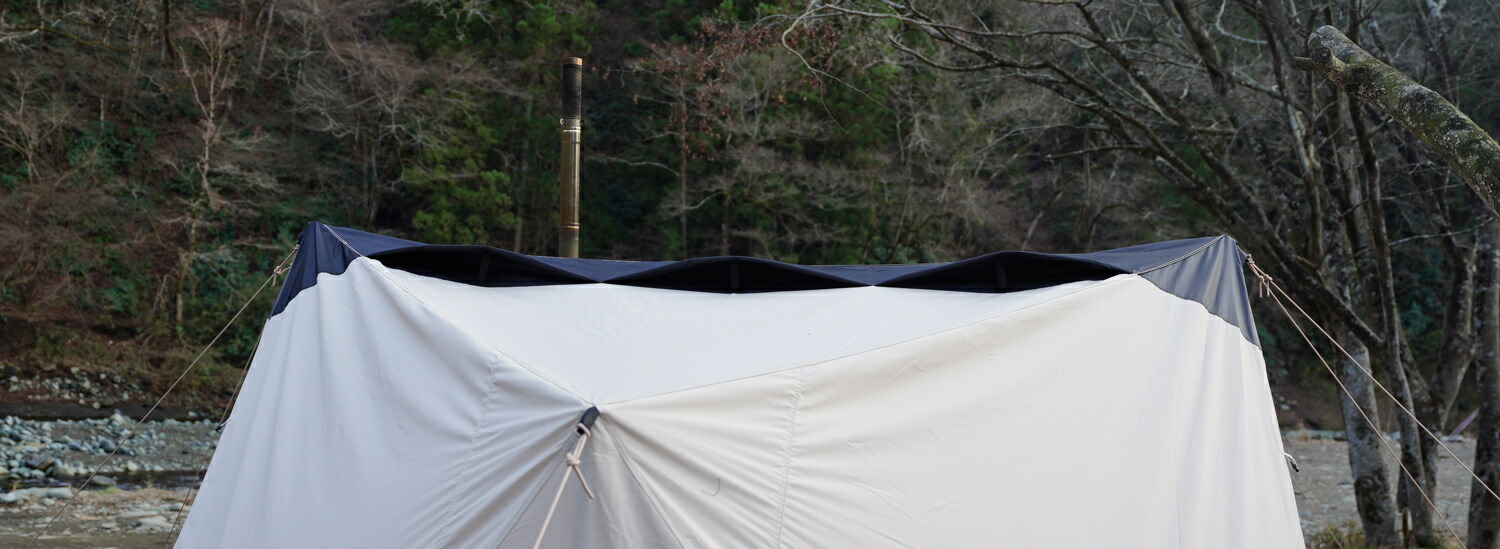 楽天市場】YOKA CABIN本体 アイボリー ダークカーキ ベイカーテント