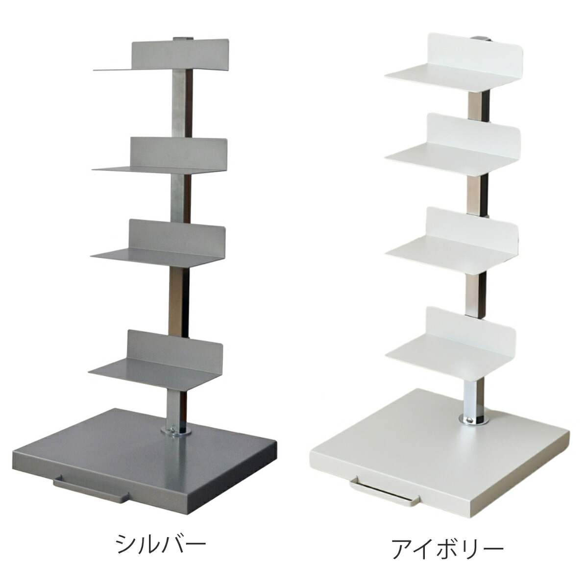 楽天市場】ブックタワー ロータイプ 5段 高さ67.5cm 日本製 Tsum Dock