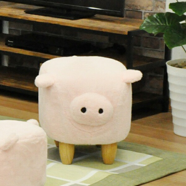 楽天市場】スツール ブタ アニマルスツール 椅子 腰掛 豚 ぶた 動物
