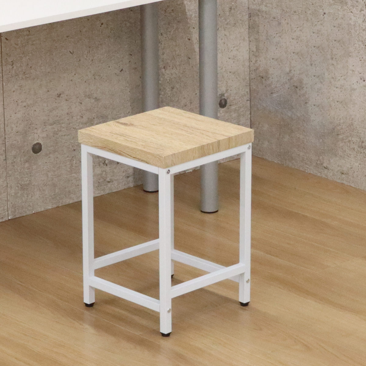 楽天市場】スツール 高さ45.5cm 座面正方形 （ コンパクト 椅子 イス